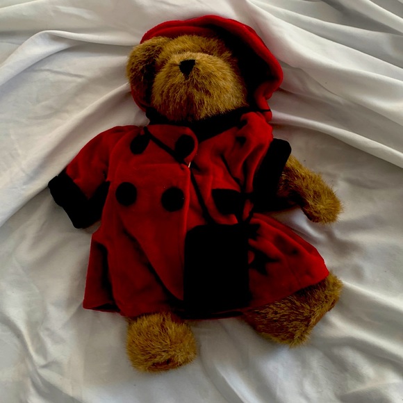 Boyds Bears Other - Constance Bearyfine Boyds Bears #94897 GCC HTF 12" tall Retired Red/Black Velvet